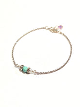 Load image into Gallery viewer, Turquoise dainty bracelet