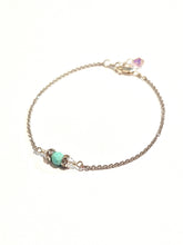 Load image into Gallery viewer, Turquoise dainty bracelet