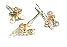 Load image into Gallery viewer, Pearl Hair Pins