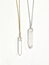 Load image into Gallery viewer, Small Quartz Point necklace