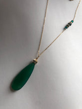 Load image into Gallery viewer, Labradorite long necklace
