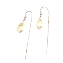 Load image into Gallery viewer, Swarovski Crystal droplet earrings