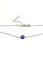Load image into Gallery viewer, Evil Eye necklace, evil eye choker necklace