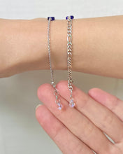 Load image into Gallery viewer, Sterling Silver Evil Eye Bracelet
