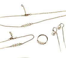 Load image into Gallery viewer, Set: Four Pearl Necklace & Bracelet set