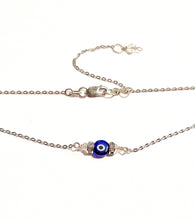 Load image into Gallery viewer, Evil Eye necklace, evil eye choker necklace