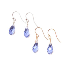 Load image into Gallery viewer, Swarovski Crystal droplet earrings