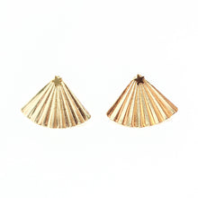 Load image into Gallery viewer, 14K GF Mini star stud earrings