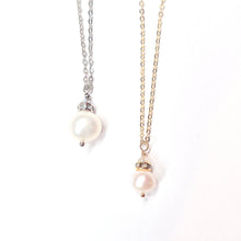 Load image into Gallery viewer, Ava Pearl Drop necklace