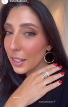 Load image into Gallery viewer, Hand Hammered Hoop earrings