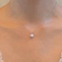 Load image into Gallery viewer, Silver_pearl_drop