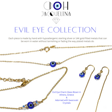 Load image into Gallery viewer, Set: Evil Eye Necklace & Bracelet