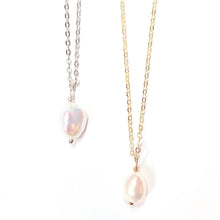 Load image into Gallery viewer, gold_and_silver_pearl_drop_stone
