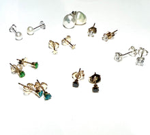 Load image into Gallery viewer, 14K GF Mini star stud earrings
