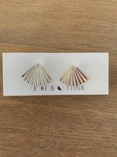 Load image into Gallery viewer, 14K GF or Sterling Silver Swarovski stud earrings