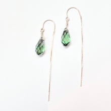 Load image into Gallery viewer, Swarovski Crystal droplet earrings