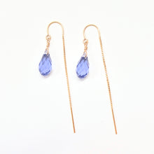 Load image into Gallery viewer, Swarovski Crystal droplet earrings