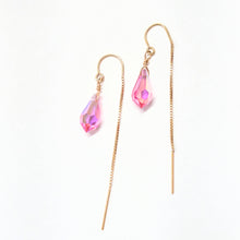 Load image into Gallery viewer, Swarovski Crystal droplet earrings