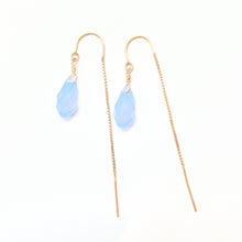 Load image into Gallery viewer, Swarovski Crystal droplet earrings