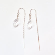 Load image into Gallery viewer, Swarovski Crystal droplet earrings
