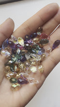 Load and play video in Gallery viewer, Swarovski Crystal droplet earrings
