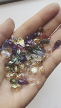 Load and play video in Gallery viewer, Swarovski Crystal droplet earrings