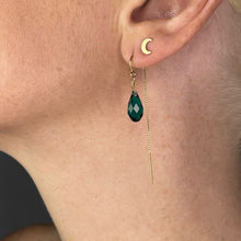 Load image into Gallery viewer, Swarovski Crystal droplet earrings
