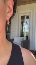 Load and play video in Gallery viewer, Festival Chakra threader earrings