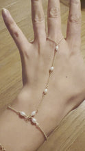 Load and play video in Gallery viewer, Alexandra Hand chain, ring, bracelet