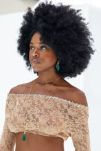 Load image into Gallery viewer, Emerald Edition long green onyx necklace