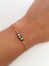 Load image into Gallery viewer, Eva Green Dainty bracelet