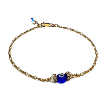 Load image into Gallery viewer, Evil Eye Anklet