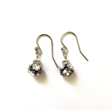 Load image into Gallery viewer, Swarovski Crystal Ball earrings