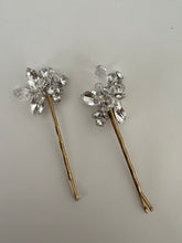 Load image into Gallery viewer, Starburst hair pin, Rhinestone Diamond hair pin