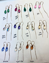 Load image into Gallery viewer, Festival Swarovski Crystal droplet necklace