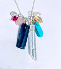 Load image into Gallery viewer, Pregnancy Stones & Crystals Long Necklace