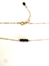 Load image into Gallery viewer, Onyx choker necklace
