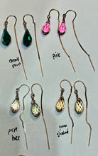 Load image into Gallery viewer, Festival Swarovski Crystal droplet necklace