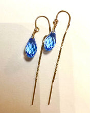 Load image into Gallery viewer, Festival Swarovski Crystal droplet necklace