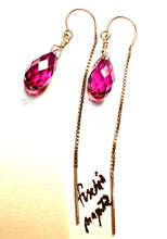 Load image into Gallery viewer, Festival Swarovski Crystal droplet necklace