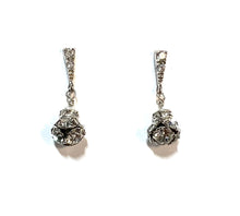 Load image into Gallery viewer, Swarovski Crystal Ball earrings