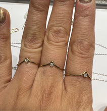 Load image into Gallery viewer, Chevron with tiny “Diamond” rhinestone