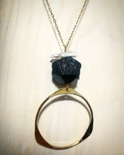 Load image into Gallery viewer, Circle of Life Black Tourmaline necklace