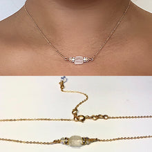 Load image into Gallery viewer, Moonstone choker necklace