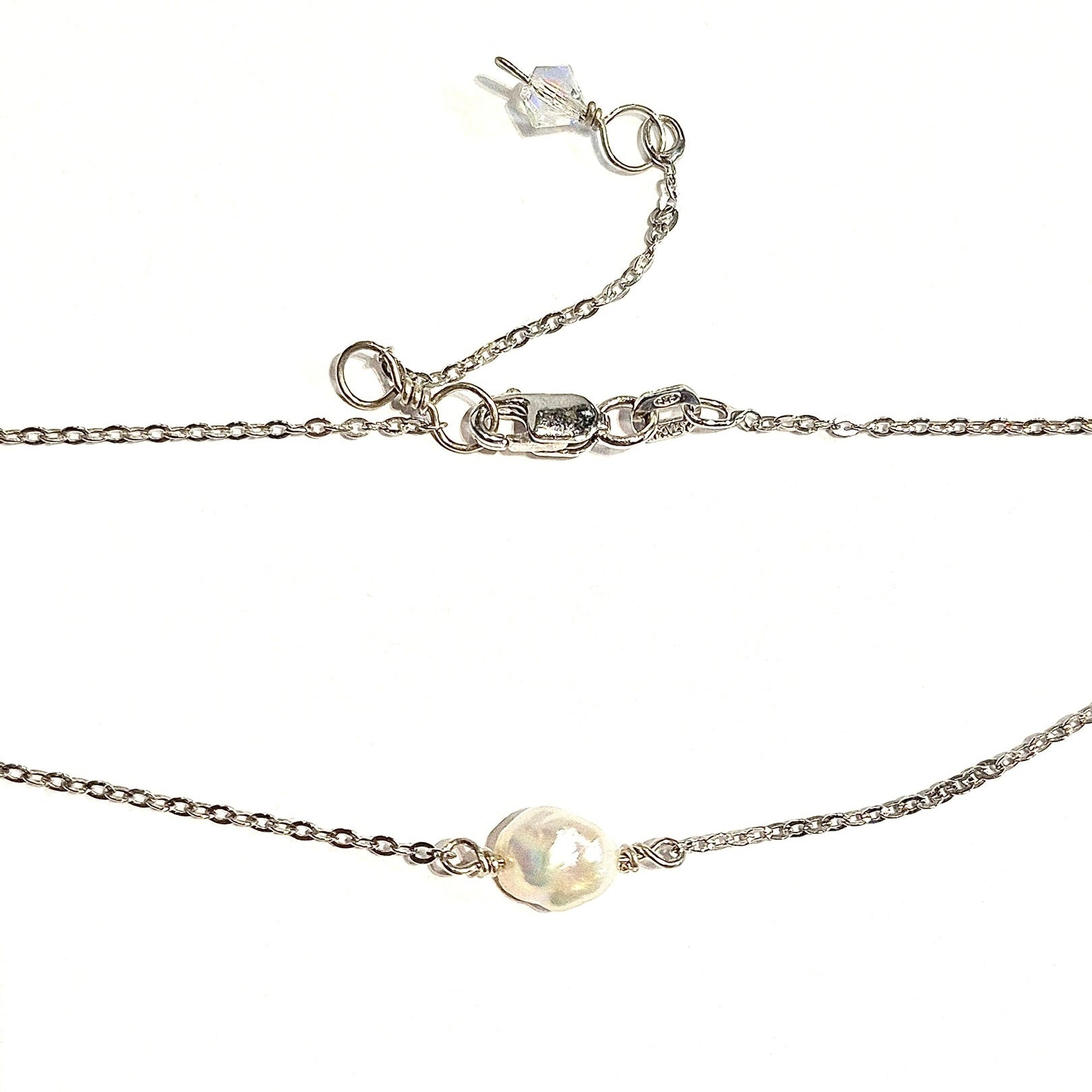 Keshi Pearl Choker Necklace