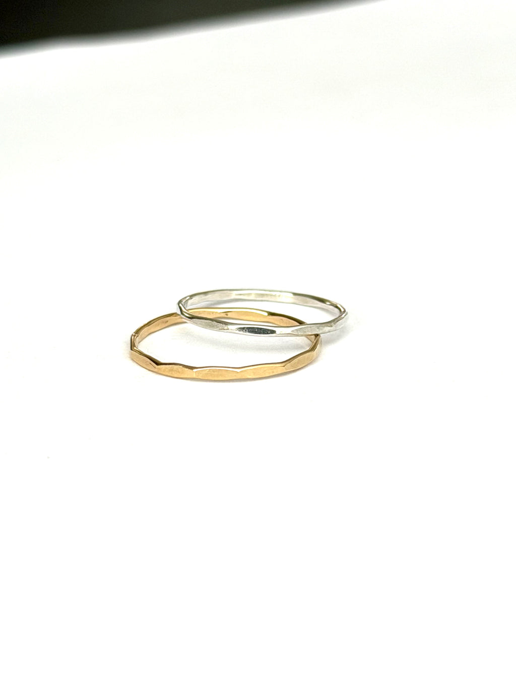 Hammered Stacking Ring
