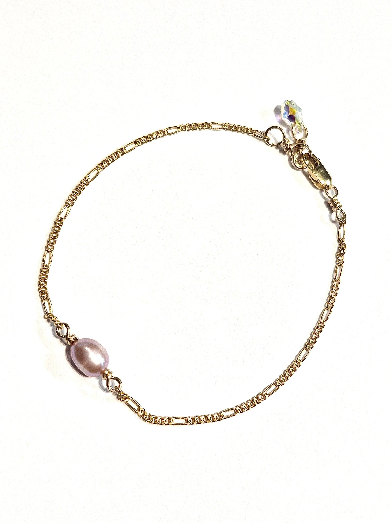 Single Round Pearl Bracelet