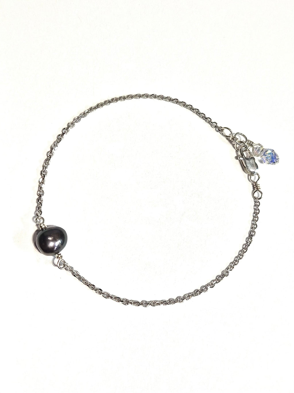 Single Round Pearl Bracelet