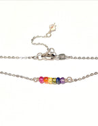 Chakra Stones Rainbow Choker Necklace