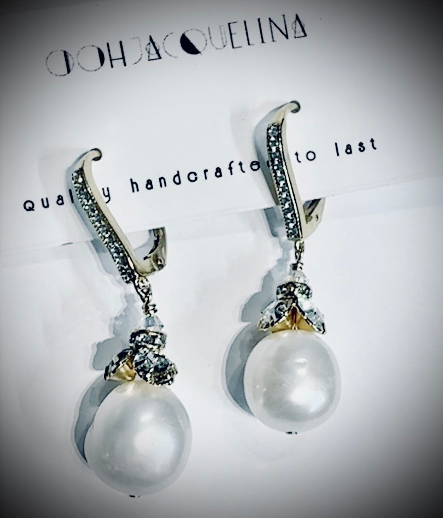 Simplicity Pearl Drop Earrings